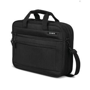 Samsonite Classic 2.0 TSA 2-Compartment Brief 15.6″ Laptop Bag Black NEW